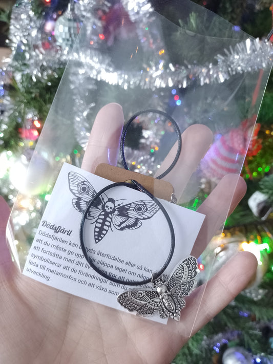 Dodsfjärilen, Halsband