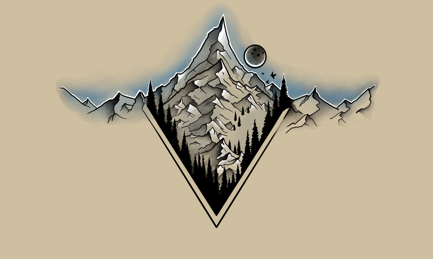 Digital Art: Mountain